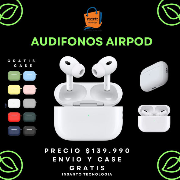 Audifonos AirP0d con Estuche y Envío Gratis