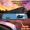 Espejo Retrovisor Doble Camara Full Hd Carro 4.3''