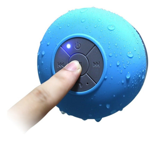 Altavoz Para La Ducha Bluetooth Resistente Al Agua Con Manos