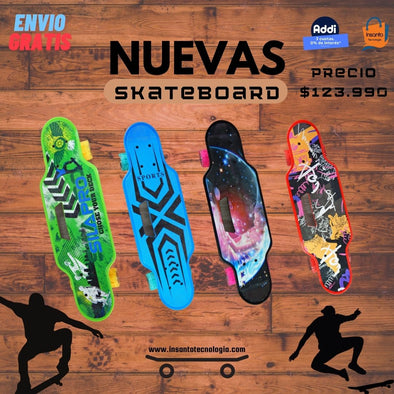 Patineta Tabla Monopatin Skateboard longboard Varios Diseños