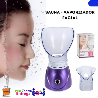 Vaporizador Spa Facial Sauna Limpiador Facial